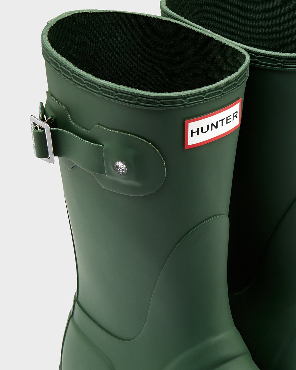 Botas De Cortas Original Hunter Mujer - Verdes - 865912PIN